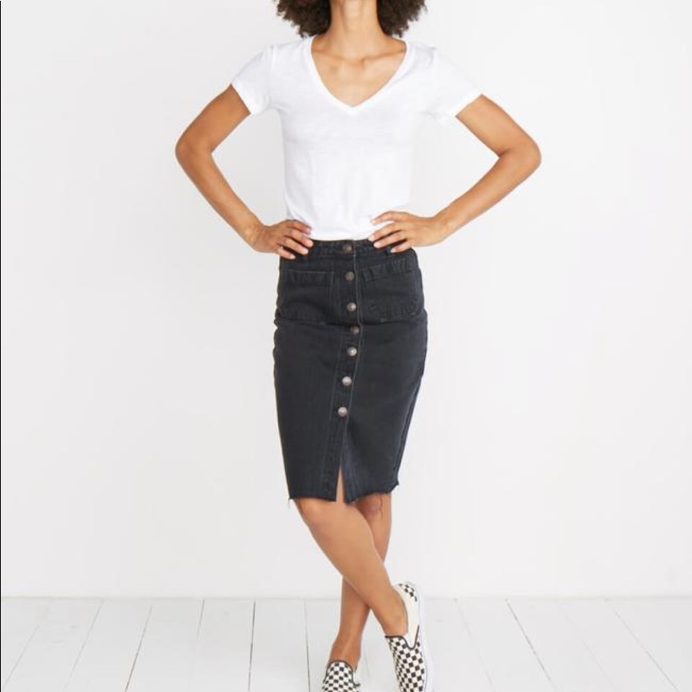 NWOT Marine Layer Blake Midi Skirt